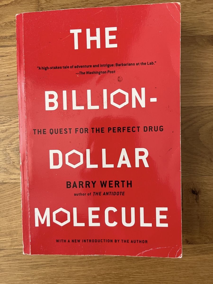 Libri: The Billion-Dollar Molecule by Barry Werth - Novel 📕 – Usato da Sierre venduto da black.box