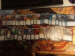 MTG The Hobbit Full Set Commons + special lands