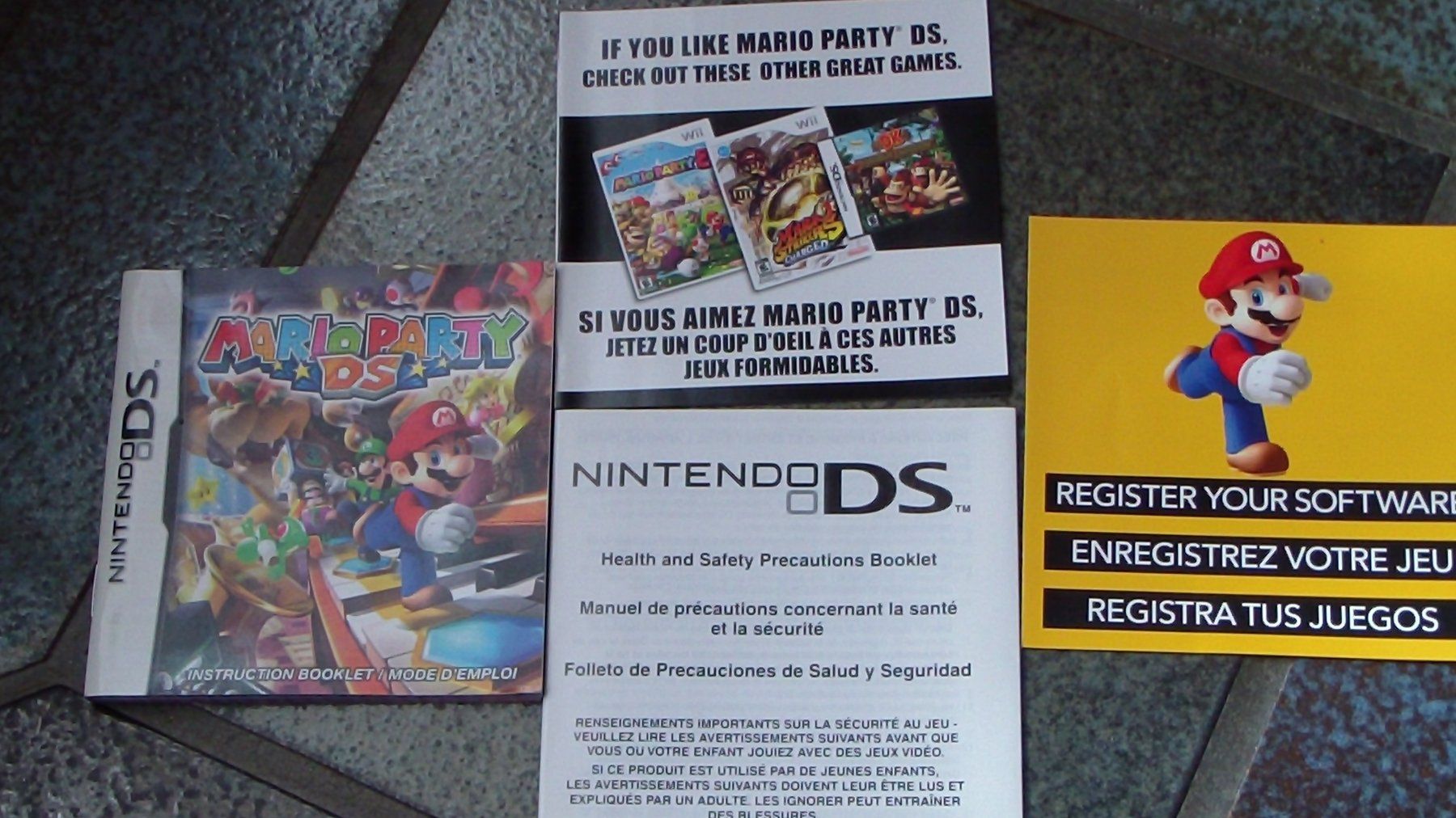 Nintendo Giochi: Boite+notice mario party ds version Canadienne – Usato da Vollèges venduto da Berard0 2