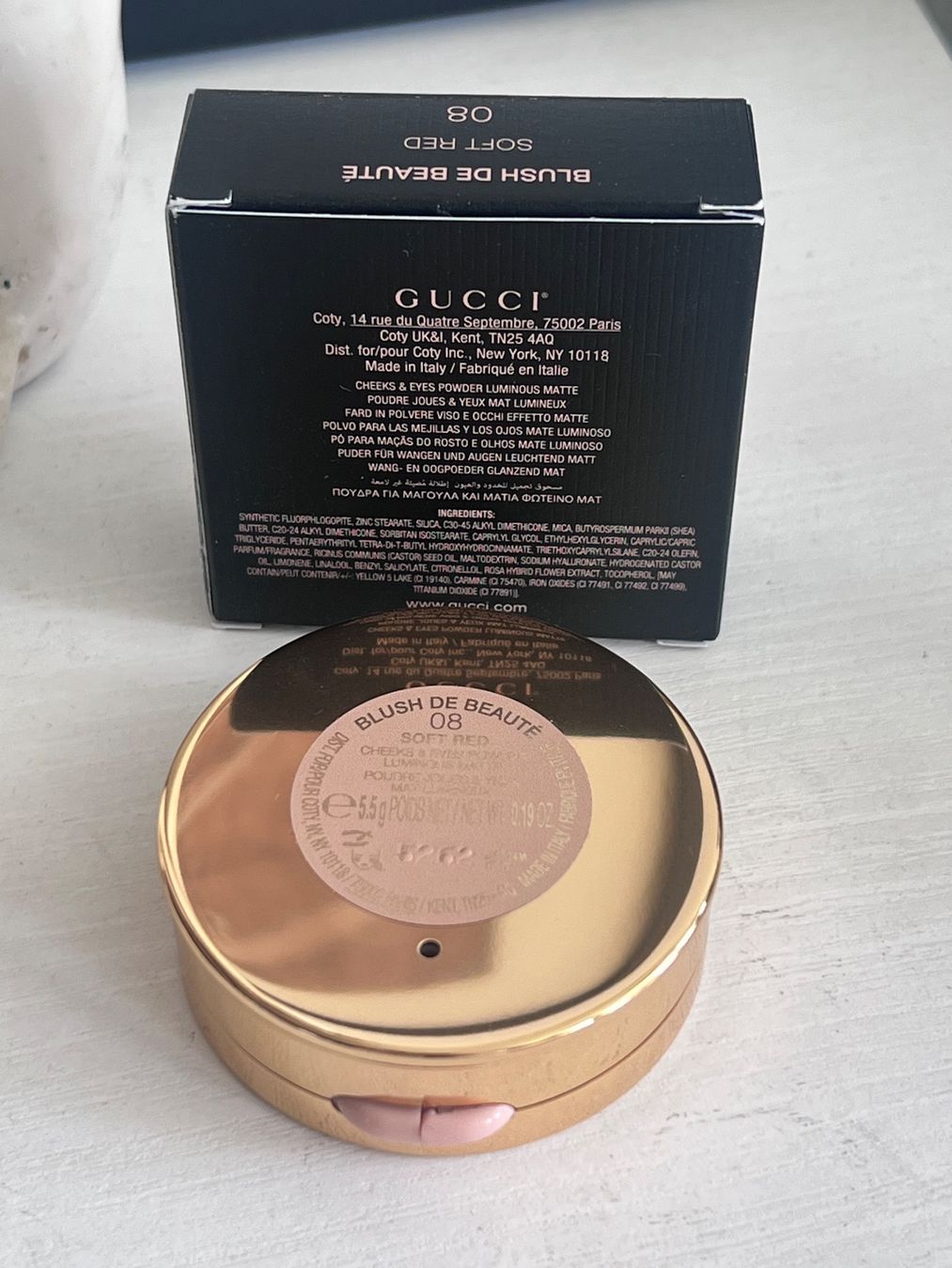 Gucci Make-up: BLUSH GUCCI BEAUTY BLUSH DE BEAUTÉ - 08 Soft Red – Nuovo (secondo la descrizione) da Effretikon venduto da YaMn 2