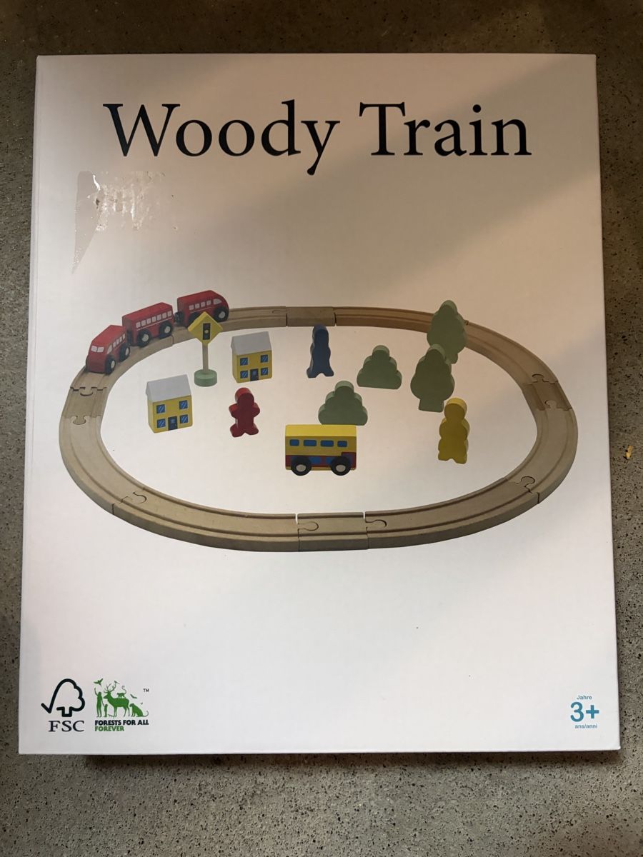 Giocattoli: Holzeisenbahn Woody Train – Nuovo e nell'imballaggio originale da Luzern venduto da ste_xv95