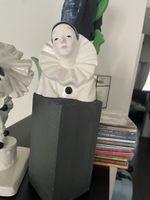 Busto Pierrot Vintage in ceramica- Oggetto da collezione!