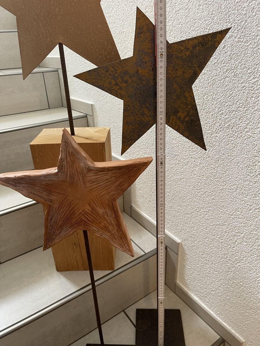 Sculture & Statue: Metallsterne Kunsthandwerk – Nuovo (secondo la descrizione) da Weingarten-Kalth venduto da 53solti 1