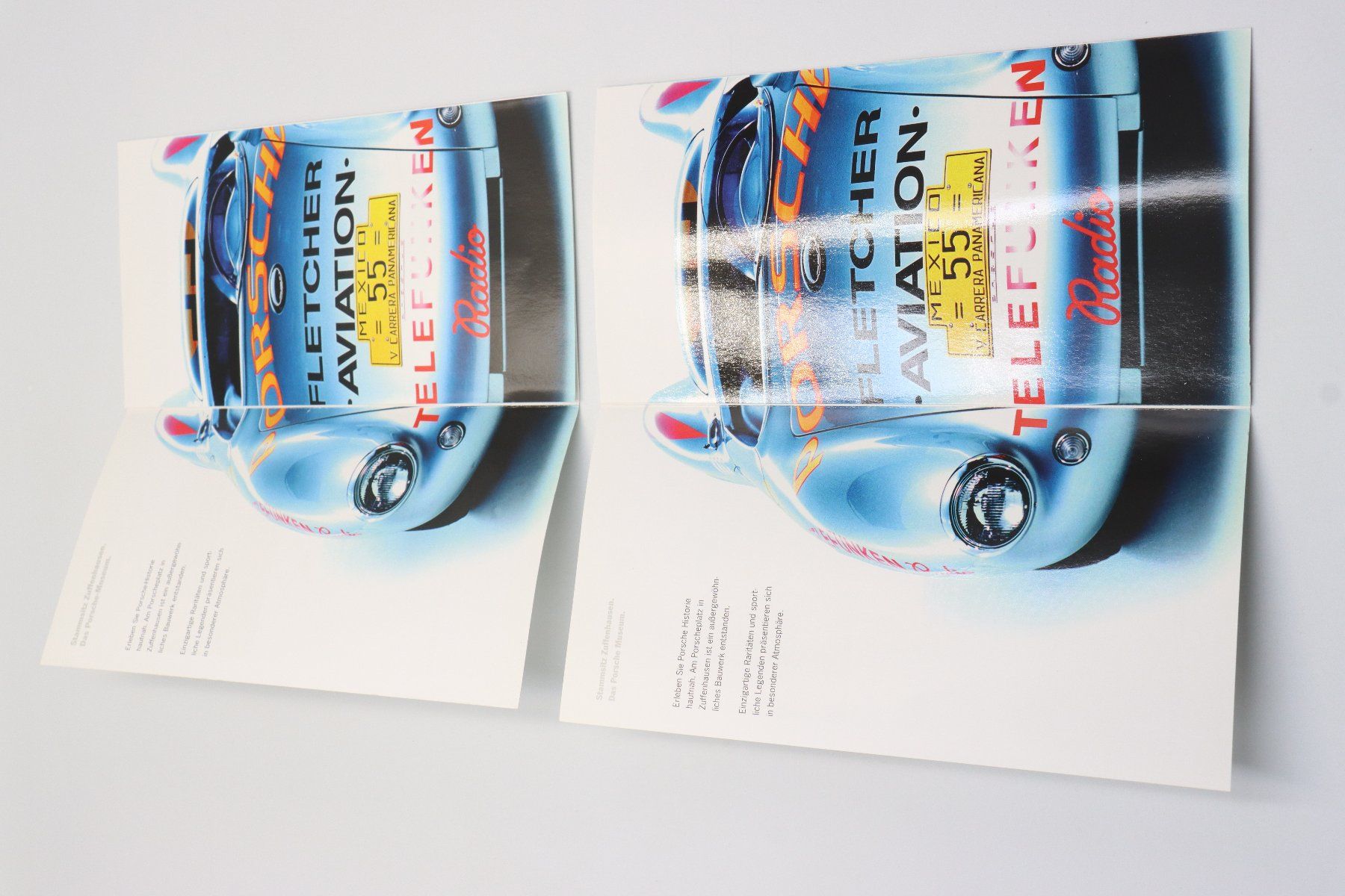 Porsche Documenti: Porsche Museum Prospekte 2013 Lot – Usato da Bühl b.Aarberg venduto da Collectorpassions 2