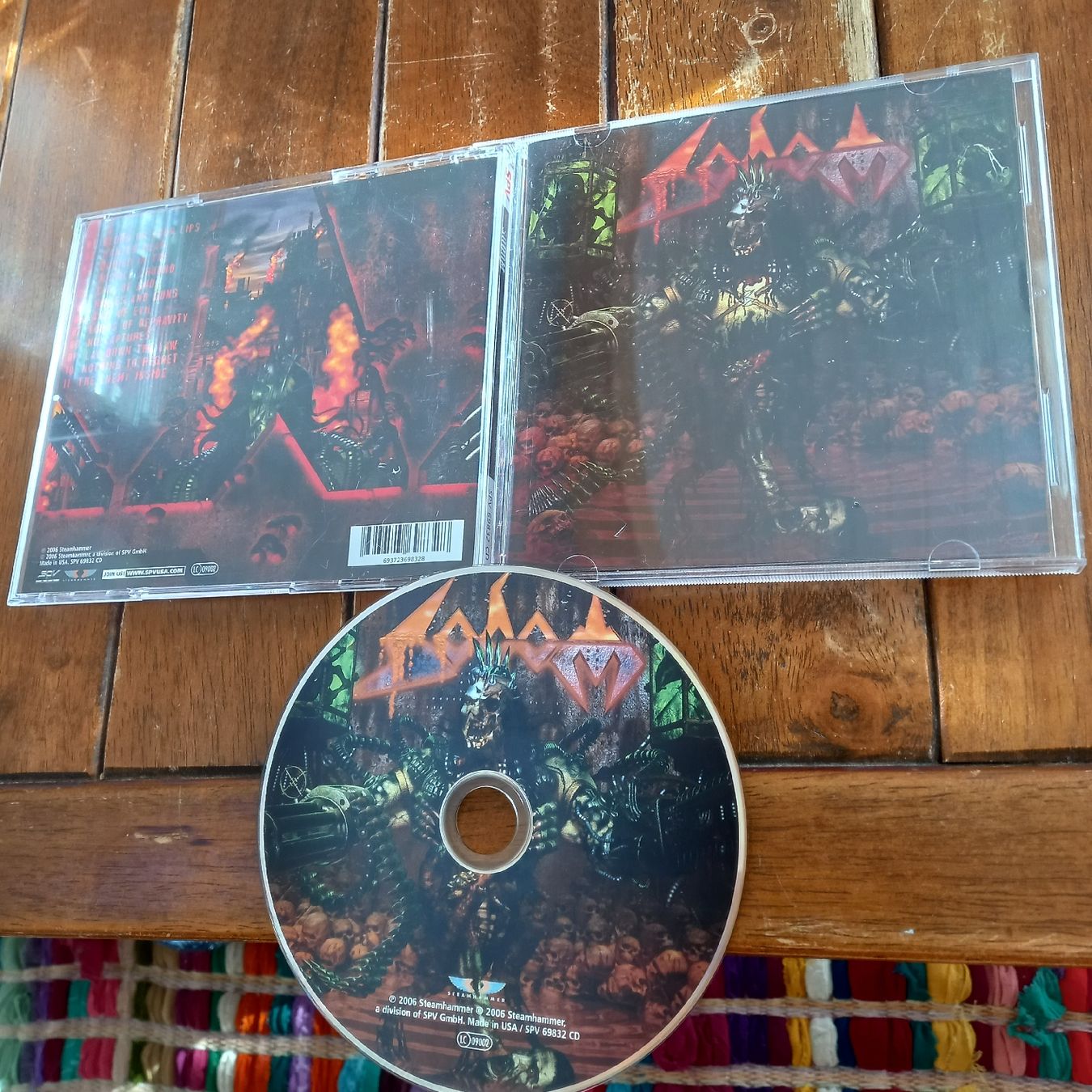 CD: sodom- same – Usato da St-Cergue venduto da VeganWarrior