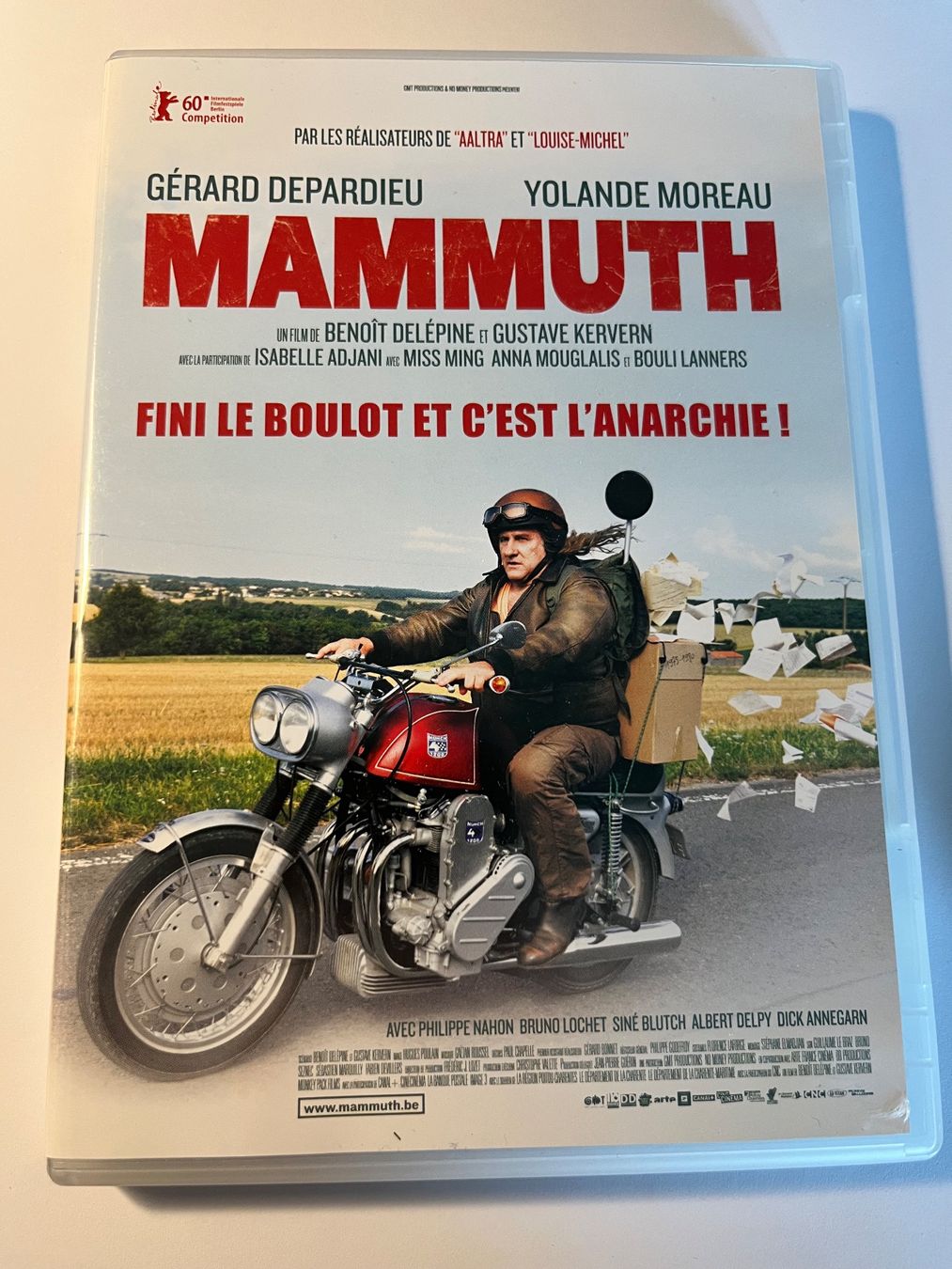 Tutti i DVDs: MAMMUTH - GERARD DEPARDIEU & YOLANDE MOREAU – Usato da Lausanne venduto da sbar224