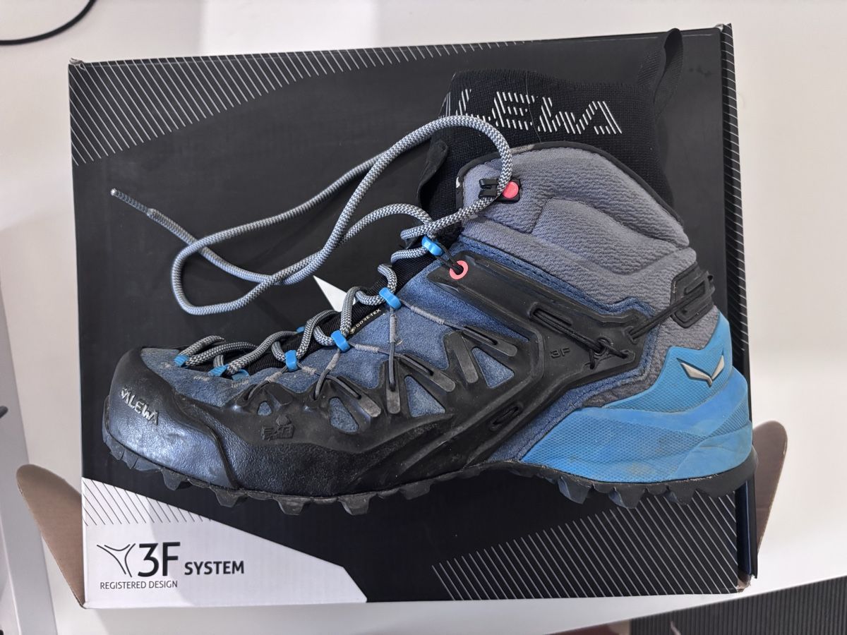 Salewa Scarpe da uomo: Salewa WS Wildfire Edge Mid GTX Boots Size 38  – Usato da Genève venduto da gai_w7bf 4