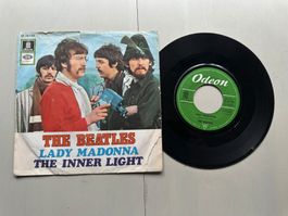 BEATLES tolle Lady Madonna Single Kult Top 60's Top Hit