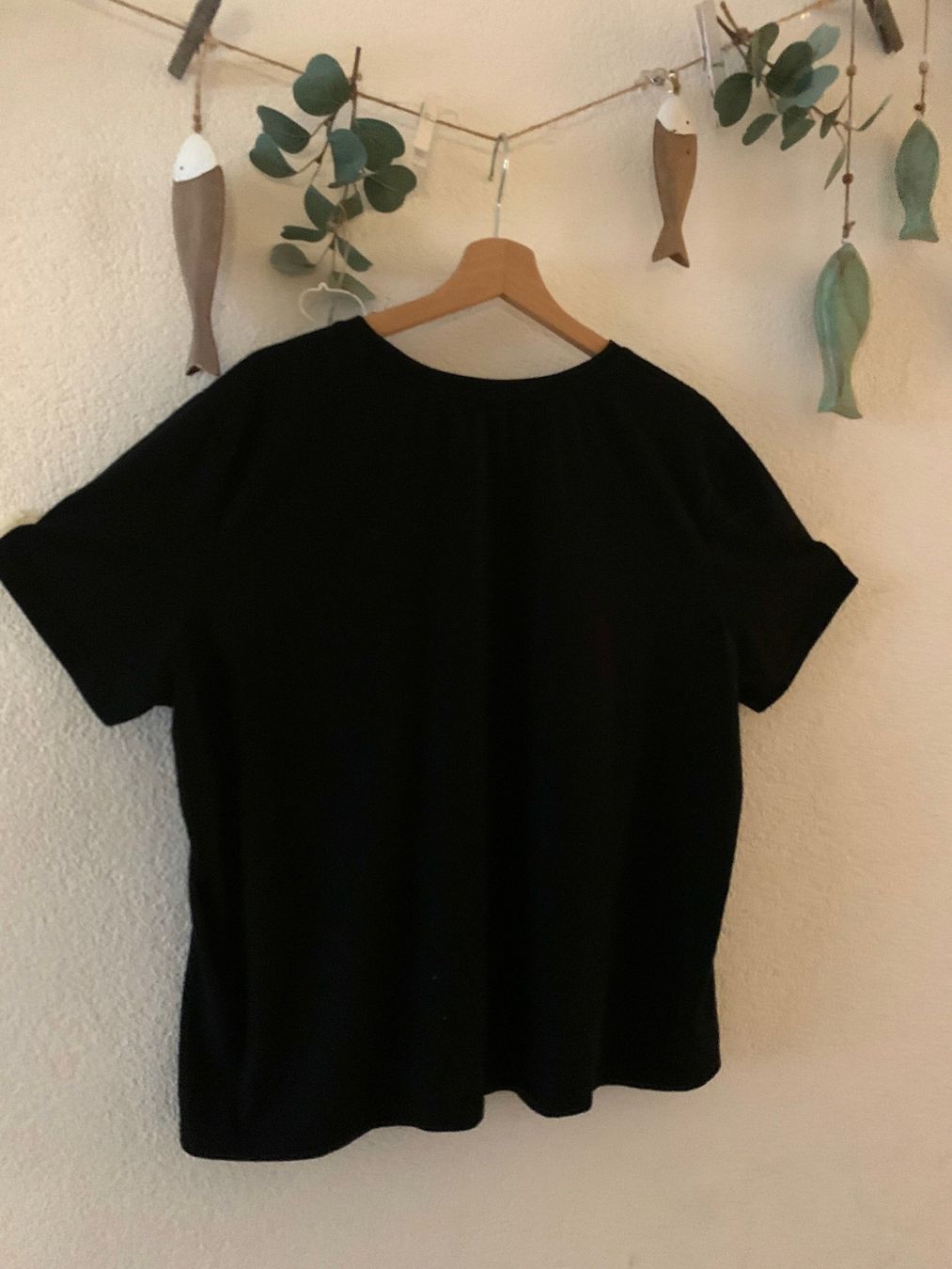 T-Shirts: oversize T-Shirt XL+ schwarz NOPE – Gebraucht aus St. Gallen von Miousch 2