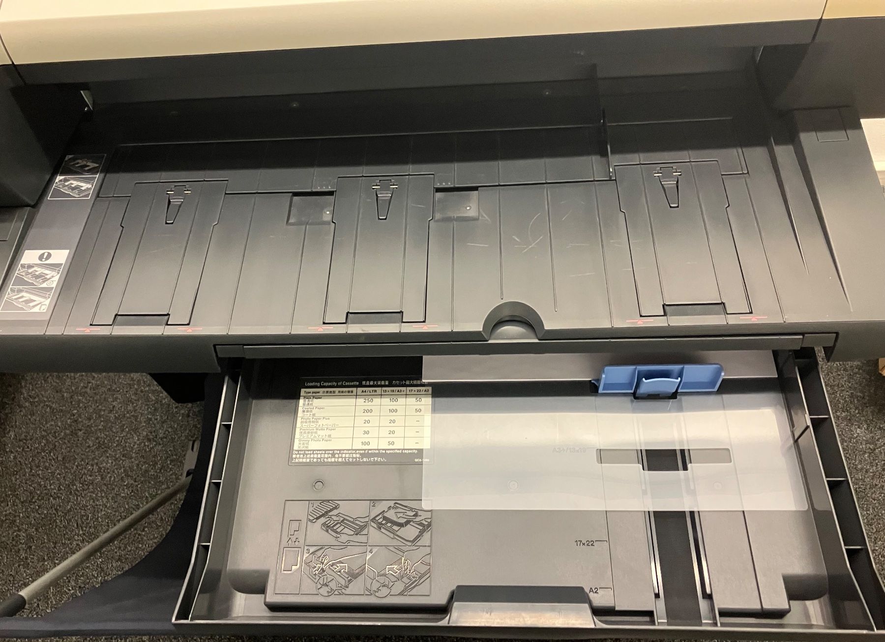 Canon Drucker: Canon iPF610/24" Plotter + Einzelbattkasette, inkl. div zube – Gebraucht aus Wernetshausen von Bortot 3