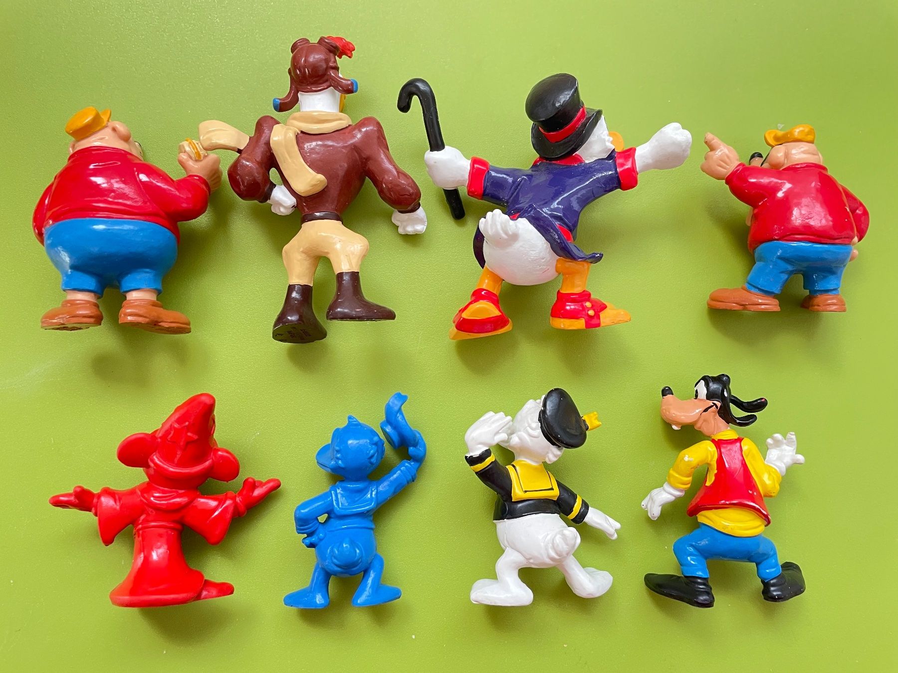Disney Figuren: 8x 80er Disney Comic Figur Panzerknacker Quack Dagobert – Gebraucht aus Gossau SG von entwederoder 3