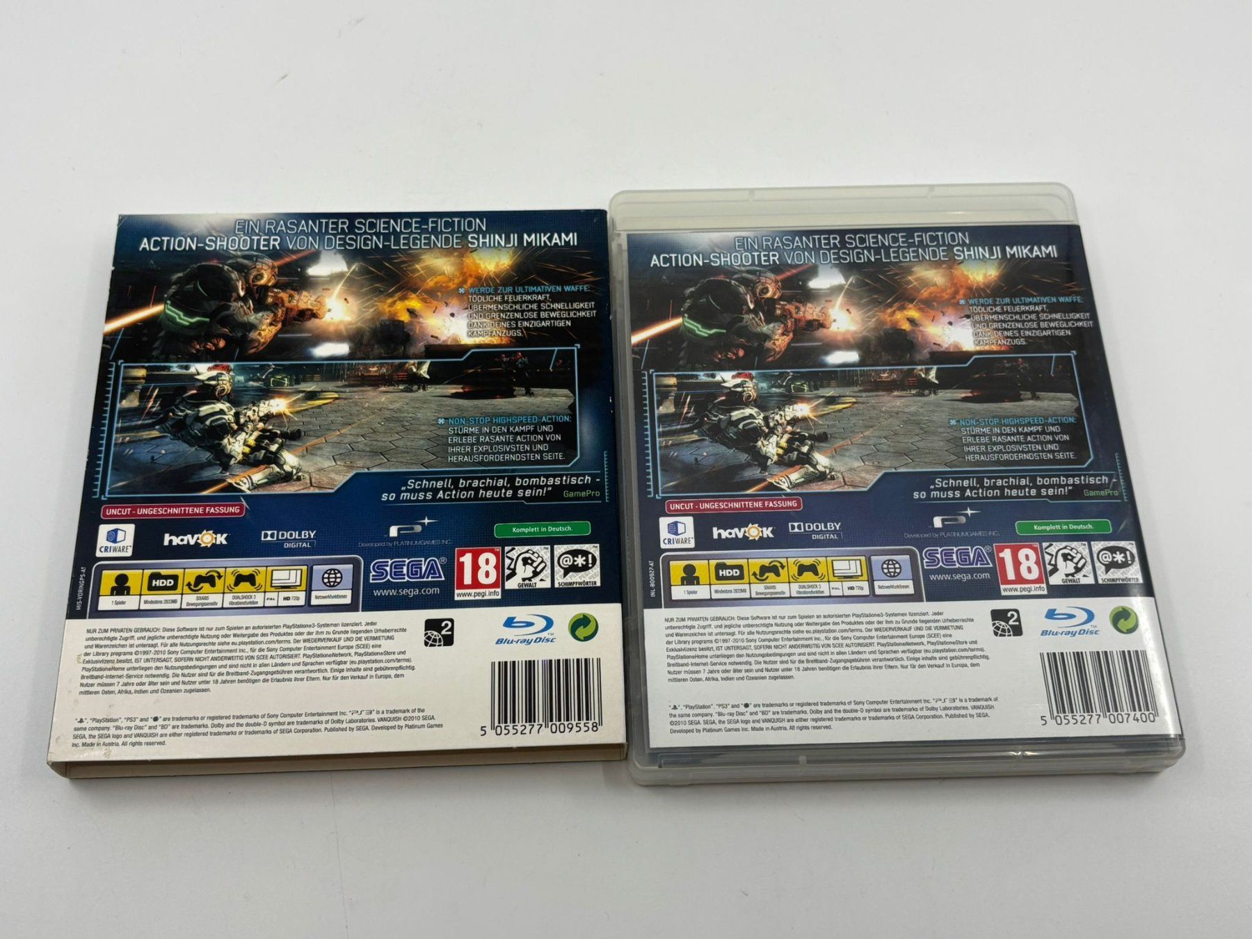 Spiele: Vanquish (PS3) – Gebraucht aus Herisau von Seyashop1 3