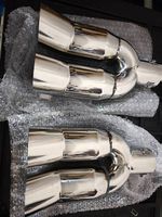 Auspuff Blenden Edelstahl neu 