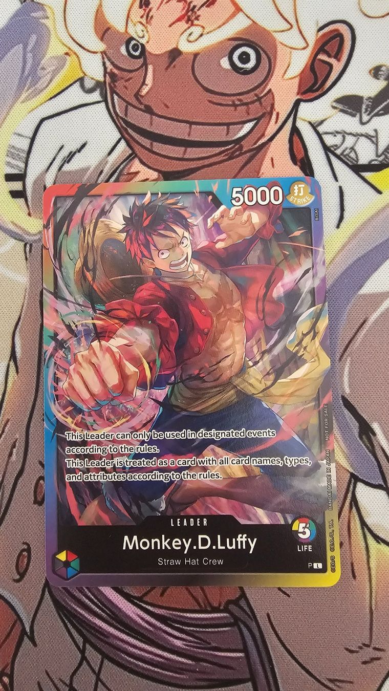 Bandai Carte collezionabili: Monkey.D.Luffy P-L | One Piece TCG – Usato da Winterthur venduto da Gexar