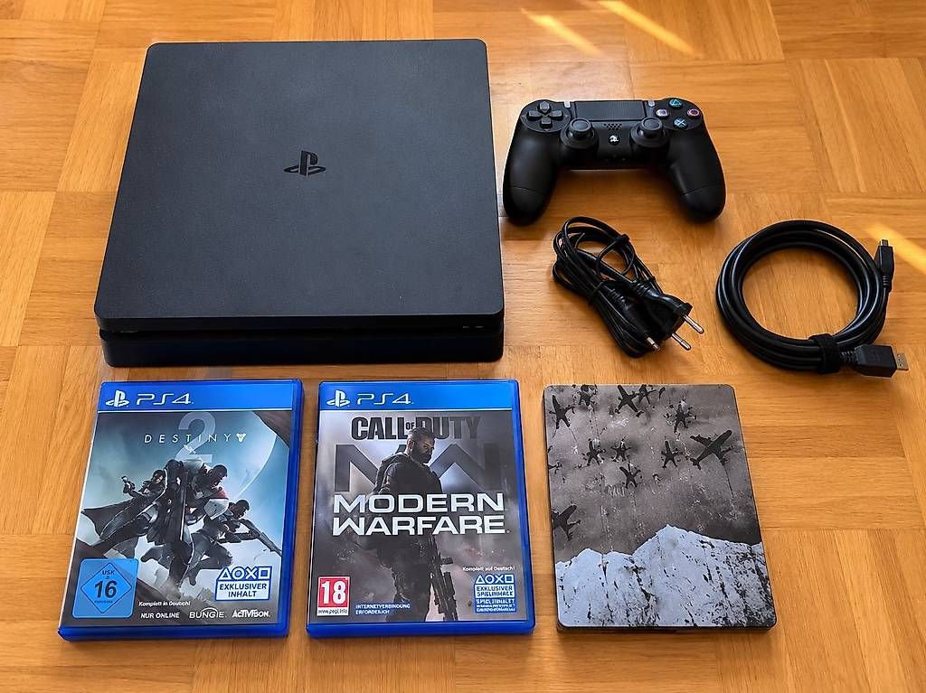Konsolen: PlayStation 4 + SCUF Controller + Spiele – Gebraucht aus Landschlacht von tob_ljw2