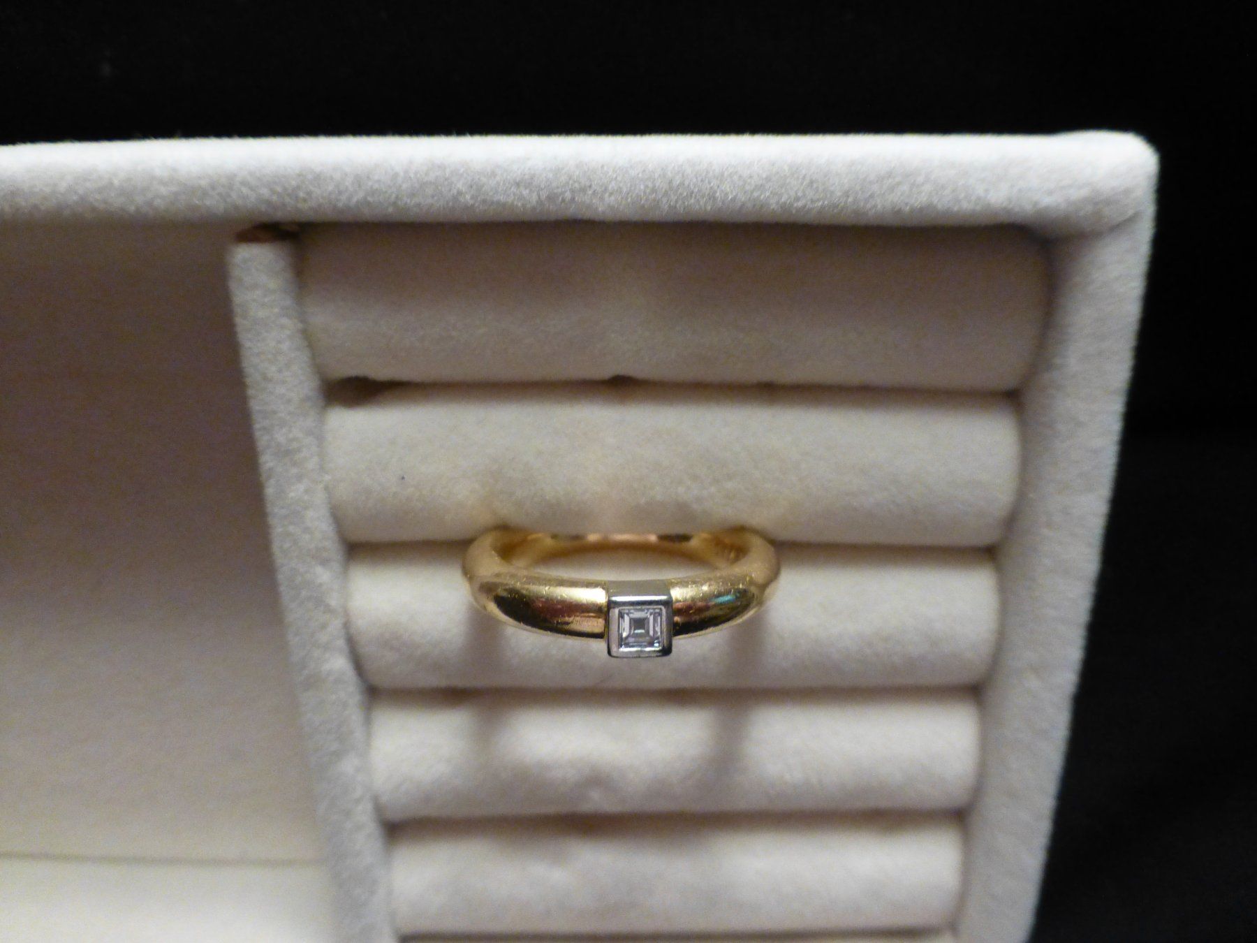 Anelli: Damenring aus 18 Kt. Gelbgold – Usato da Eschenbach LU venduto da Orchi