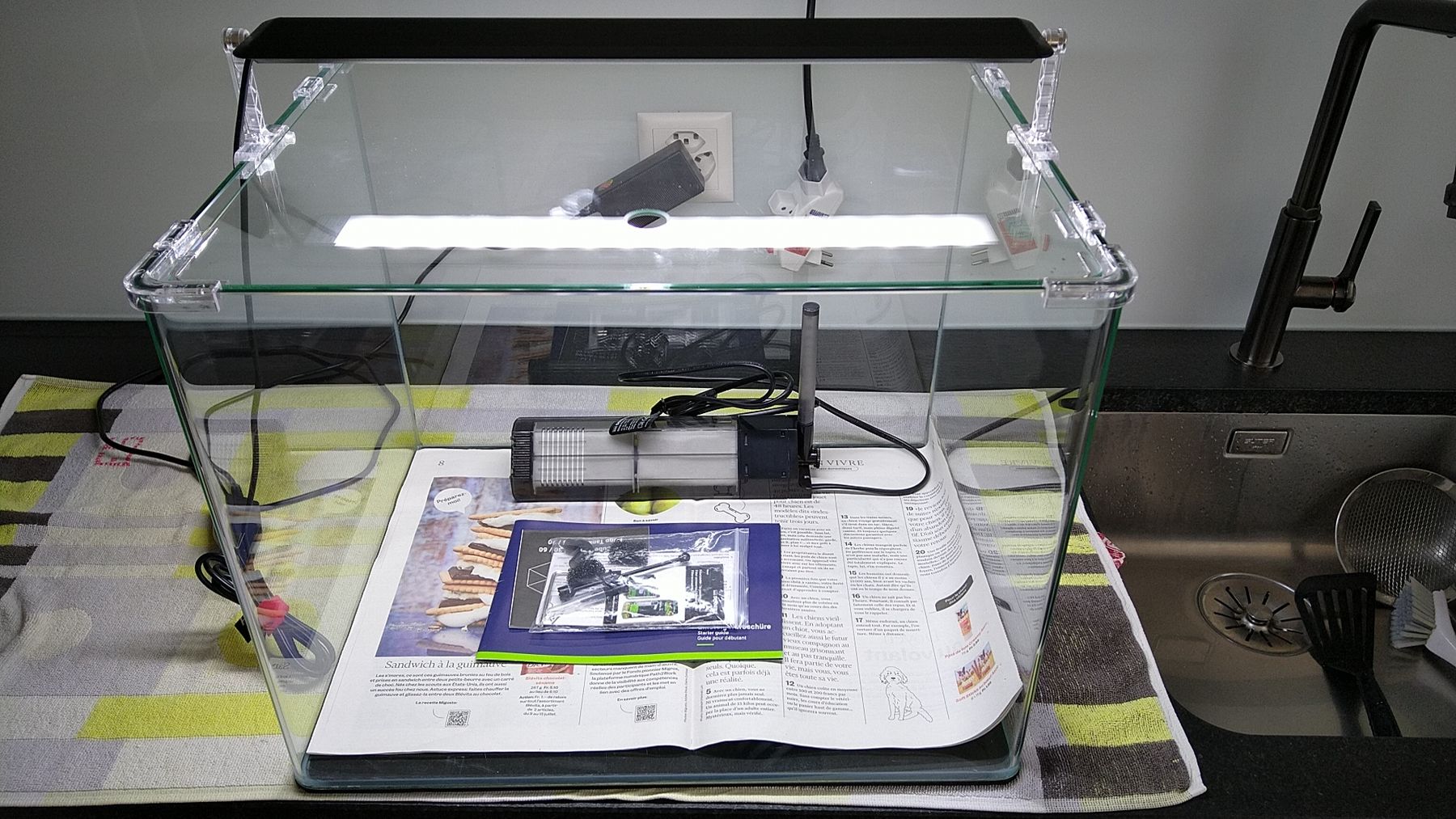 Dennerle Acquari: Aquarium Dennerle 55L  – Usato da Lucens venduto da Ezilla