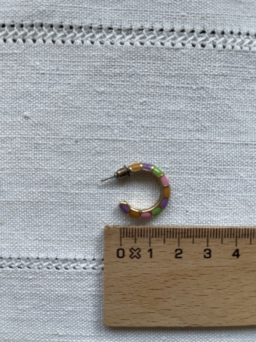 Ohrringe & -stecker: kleine bunte Creolen – Gebraucht aus Wil SG von aiy_fnm9 1