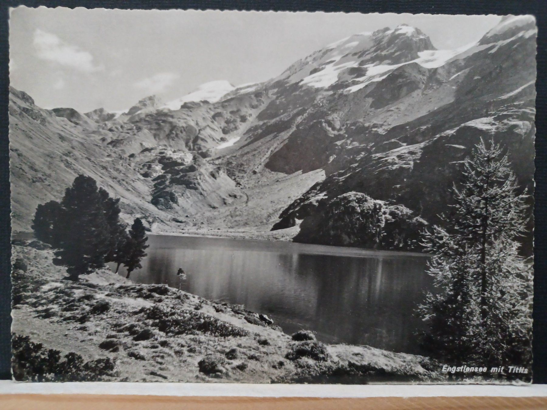 Cartoline postali: BE, Engstlensees mit Titlis. 12.Aug.49,  Div. Stempel – Usato da Aarau Rohr venduto da mgvw