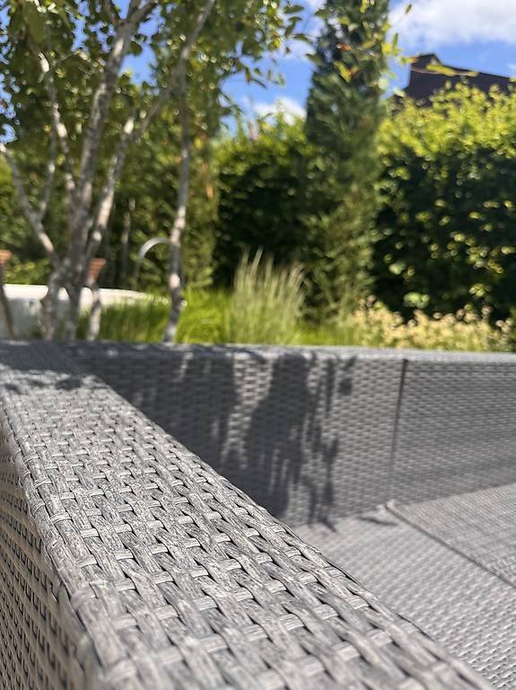 Divani: Rattanlounge Anthrazit gut erhalten – Usato da Langenthal venduto da InteriorN 3