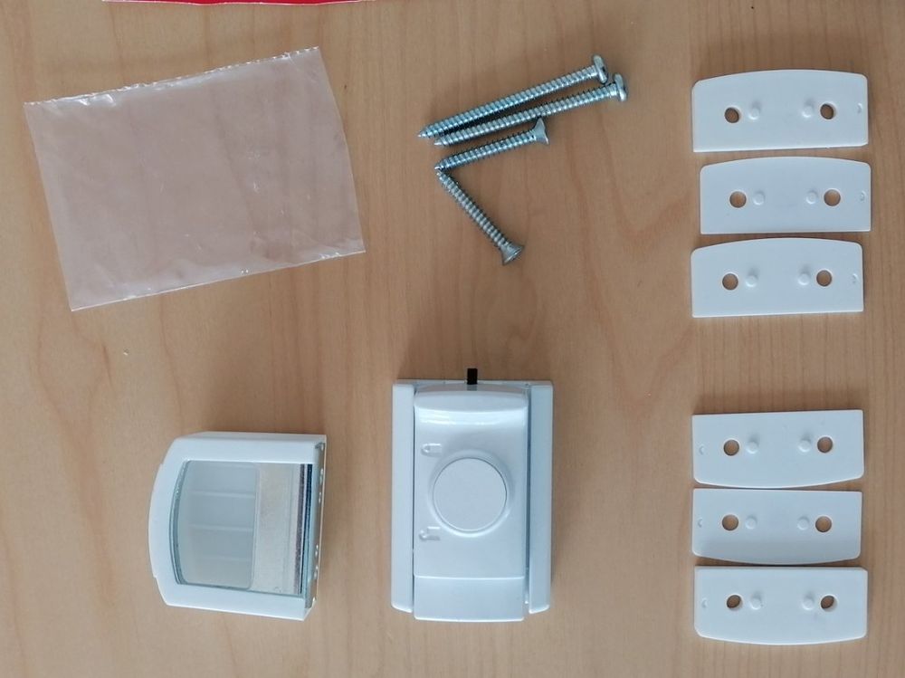 Antiker Türriegel Aus Zinklegierung - Stilvoll & Sicher Für Türen & Fenster In Rot