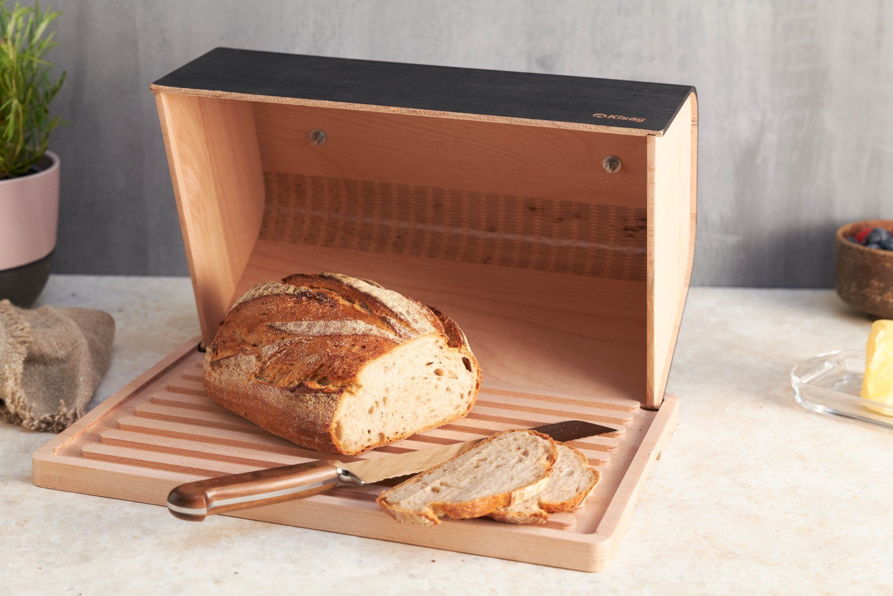 Contenitori & Simili: Kisag Brotkasten PARIS l Gratisversand – Nuovo e nell'imballaggio originale da Bellach venduto da Kisag_AG 3