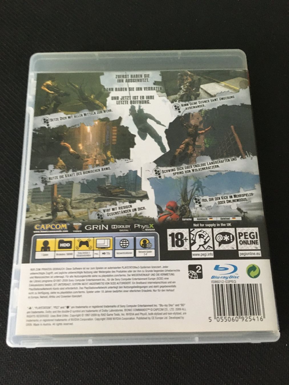 Sony Giochi: Bionic Commando für Playstation 3 – Usato da St.Gallen venduto da sjosjo 1