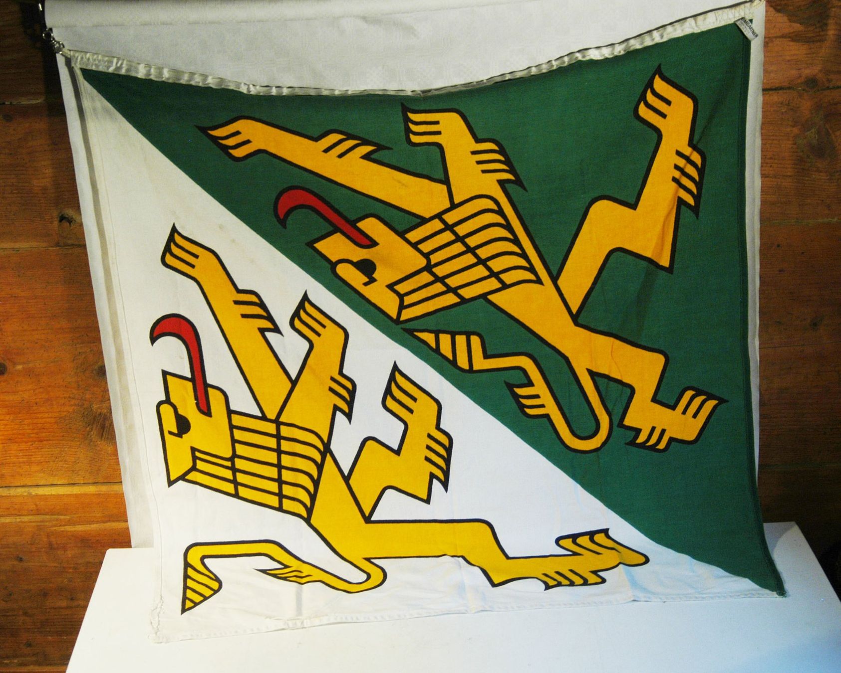 Fahnen: Fahne Thurgau 97 x 94 cm – Gebraucht aus Herisau von Wisen