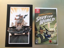 Sam & Max Save the World + Slipcover Limited Run / Raritat