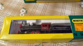 Minitrix N Dampflok Atchison Topeka & Santa Fe 64