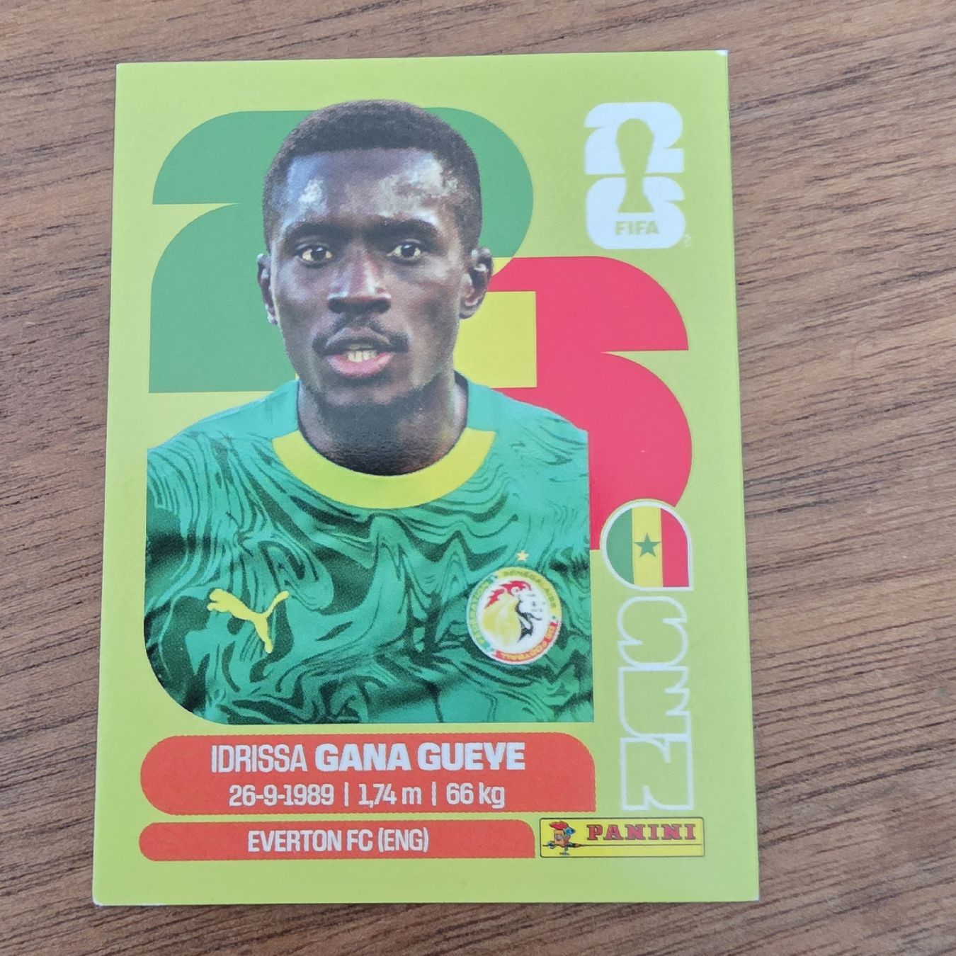 Panini Carte collezionabili: Panini SEN9  Idrissa Gana Gueve  – Nuovo e nell'imballaggio originale da Buchs AG venduto da LogoParts