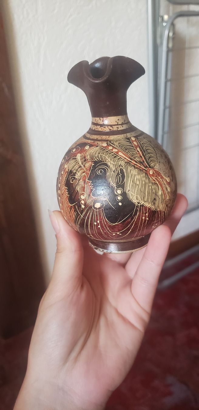 Alle Dekorationen: Petit vase Grec  – Gebraucht aus Le Séchey von Jill93 2