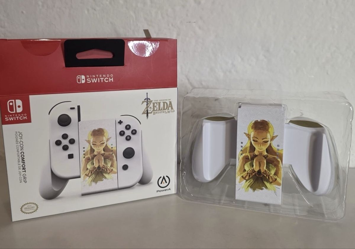 Nintendo Konsolen: PowerA Nintendo Switch Joy-Con Comfort Grip Zelda – Neu (gemäss Beschreibung) aus Ehrendingen von bubulence