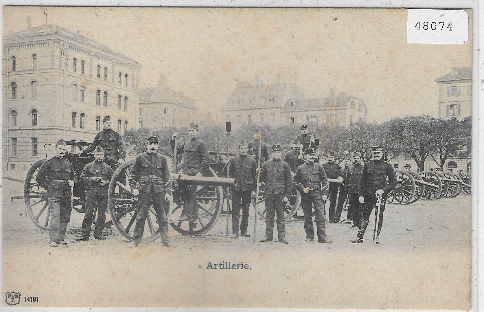 Cartoline postali: Frauenfeld - Artillerie – Usato da Ettingen venduto da Kartenplanet