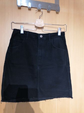 Schwarzer Jeansrock von H&M