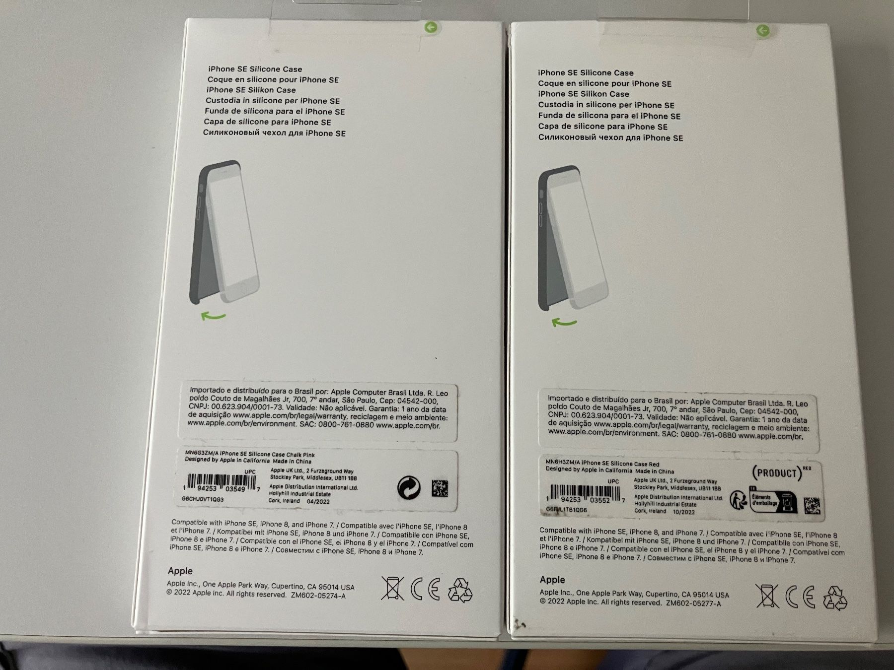 Apple Covers & Schutzfolien: Apple Silikon Case iPhone SE, 7 & 8 – Neu und originalverpackt aus Bern von Dan17 1