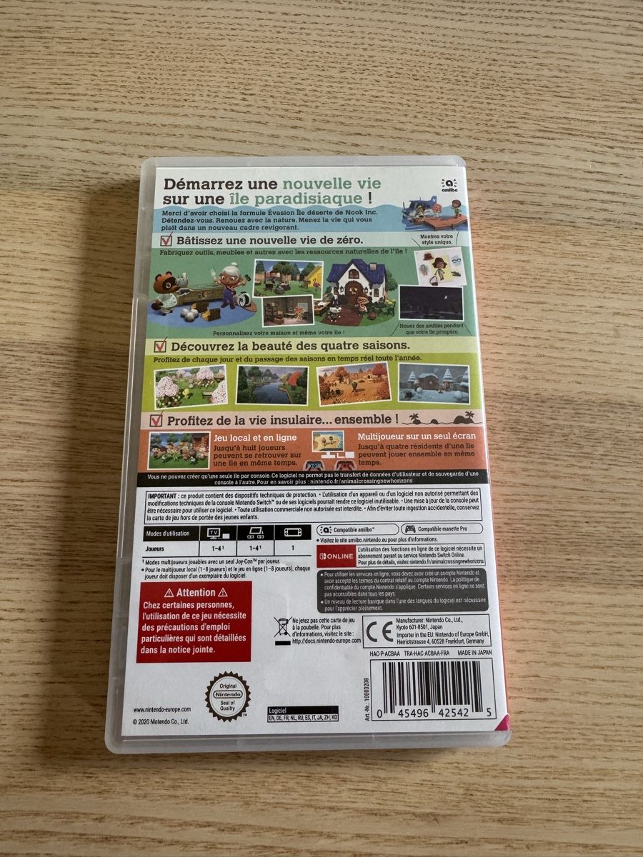 Nintendo Spiele: Animal Crossing New Horizons Switch – Gebraucht aus Les Reussilles von zha_8z2d 1