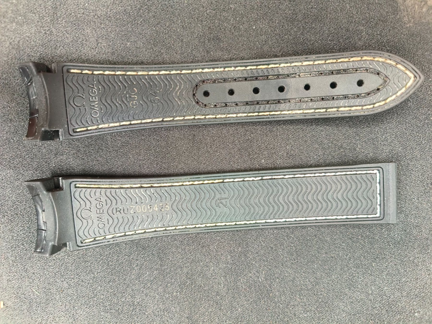 Omega Bracciali & Braccialetti: Bracelet cuir - Omega – Usato da La Chaux-de-Fonds venduto da curtitswisswatches 2