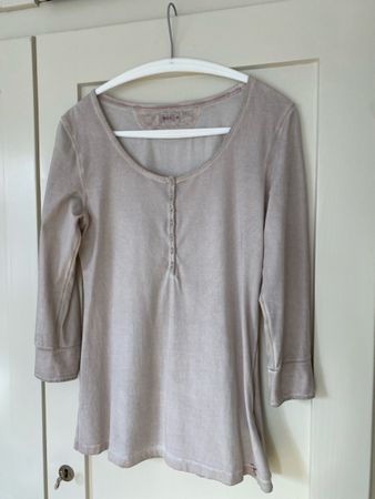 Nile Langarmshirt puderrosa M, schön erhalten