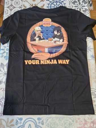 T-shirt Naruto x Burger King - Édition limitée collector