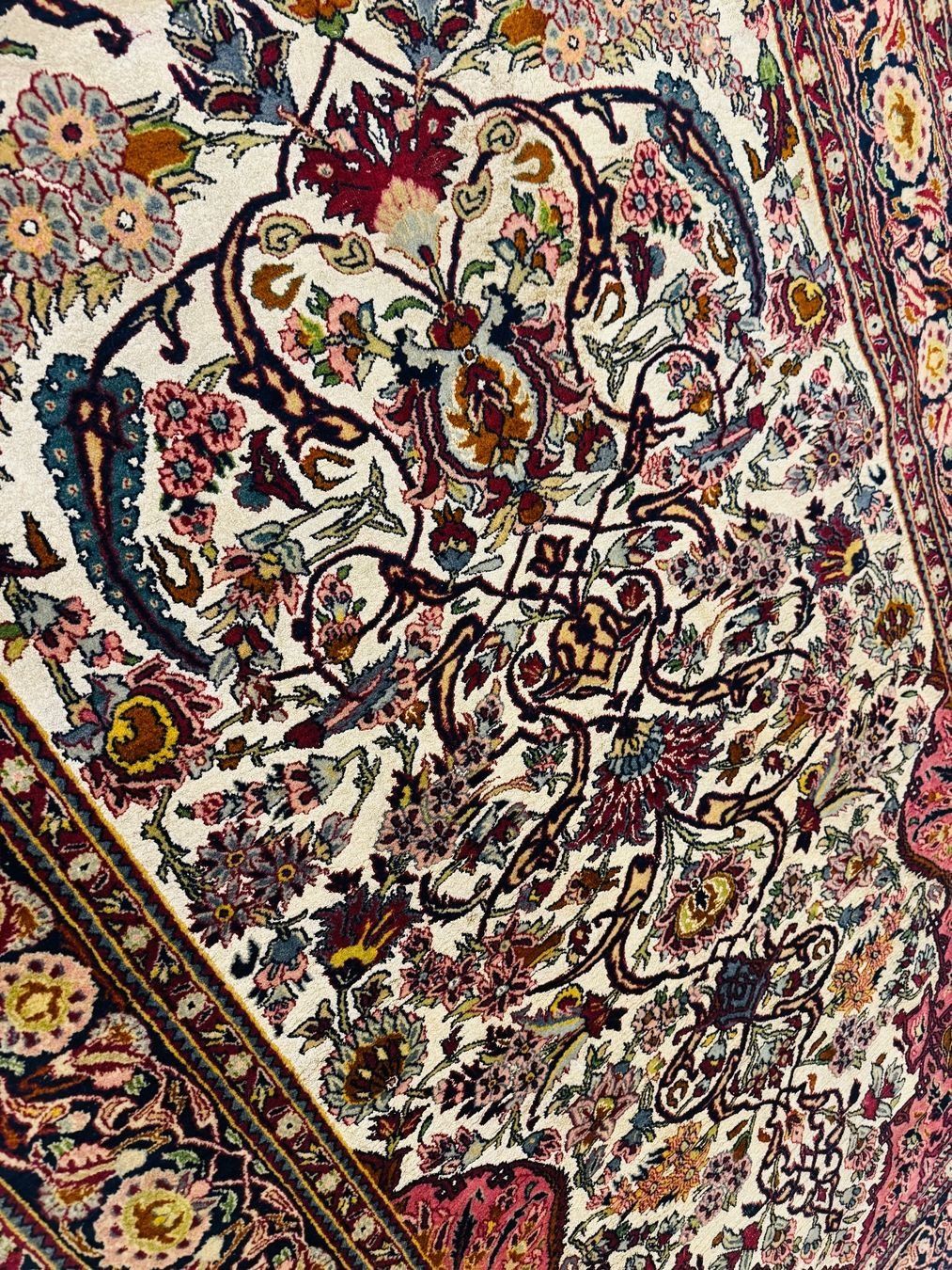 Tappeti: Alter Teppich, Kunstwerke Isfahan 190X110 – Usato da Mols venduto da armanwalensee 4