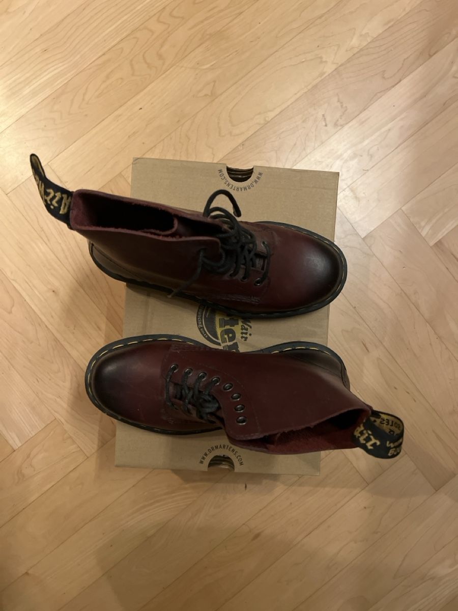 Dr. Martens Damenschuhe: Stiefel Dr. Martens Pascal bordeauxrot NEU Grösse 39 – Neu (gemäss Beschreibung) aus Zürich von Alexandra2206 1
