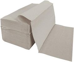 5000 Stück Papierhandtücher Natur 25x23 cm ZZ-Falz recycling