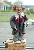 Clown, Heidi Ott Original Künstlerpuppe, 48 cm