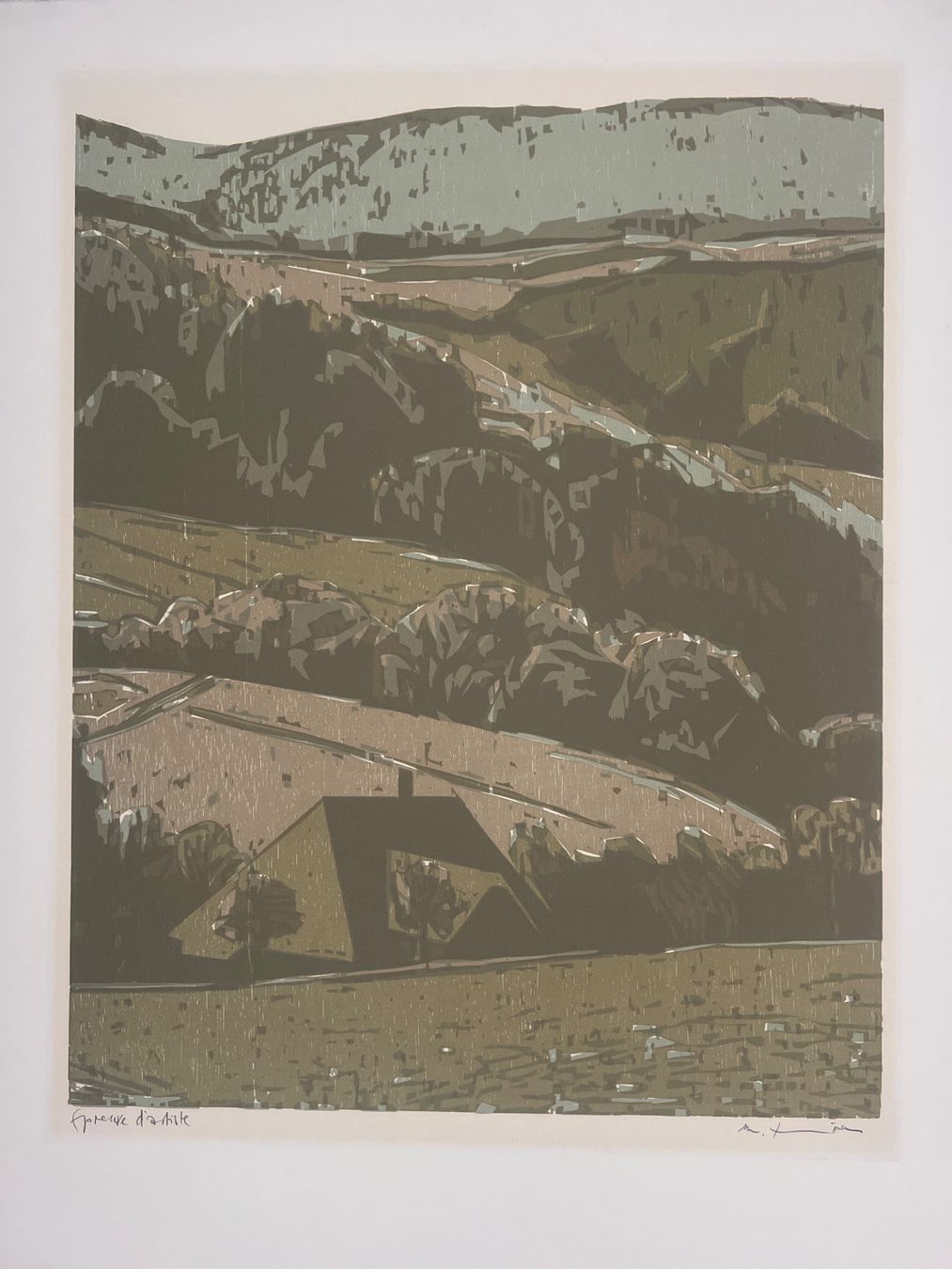 Arts picturaux & lithographies: Martin Thönen, handsigniert – D'occasion à Rain par Pic-Ass 1