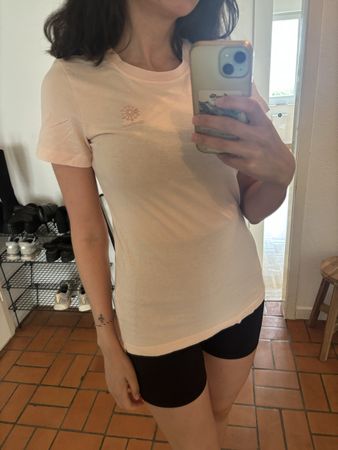 Sportoberteil Reebok Lachsfarben Grösse XS/S