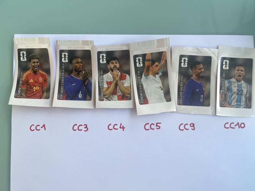 Panini WM 2026 Coca Cola Sticker ab 1 Franken(6Stück) (Neu (gemäss ...