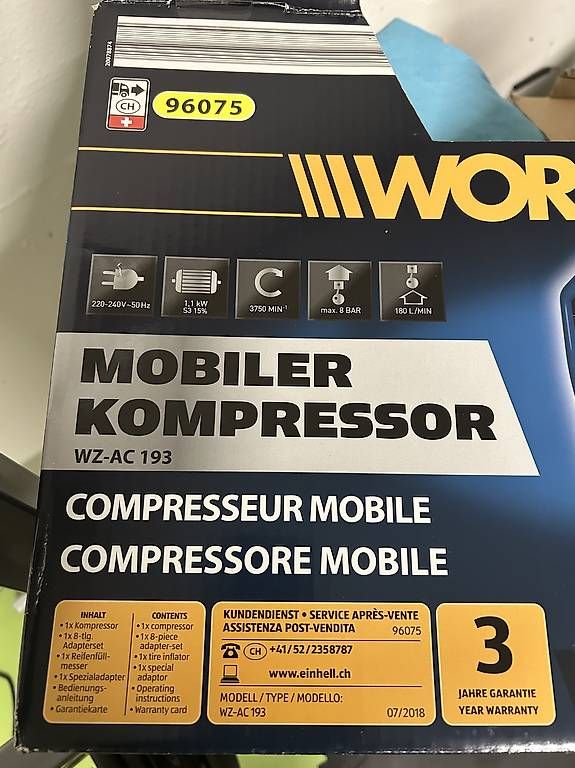 Compressori: Mobiler Kombressor – Usato da Allschwil venduto da Haffelow