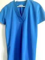 Mudo Collection Kleid blau Grösse S V-Ausschnitt neu