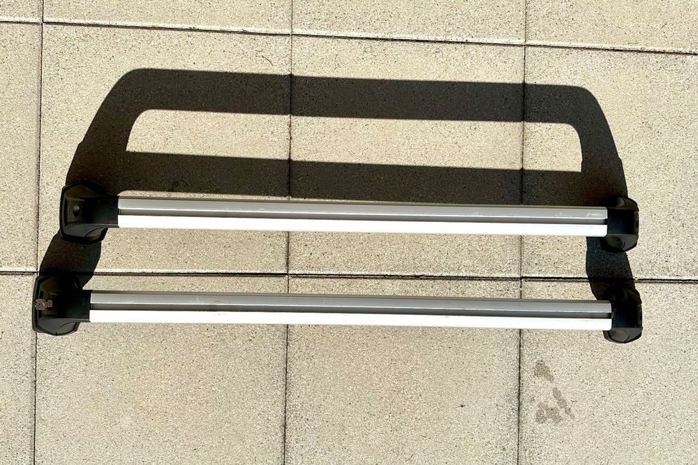 Barres de toit pour VW Golf VI VII Wagon/Alltrack/Sportvan 2010-2021 Gris 2x ABE
